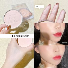 New Waterproof Long Lasting Makeup Powder Oil Control Moisturizing Brightening Loose Powder Breathable Nature Face Cosmetics (Color: 1)