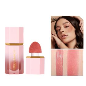 Liquid Blush Matte Finish-Love Cake  Gel Cream Blush  Long Lasting Non-Fading Blusher (Color: #1)