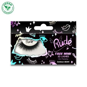 RUDE Essential Faux Mink 3D Lashes (Color: Smitten)