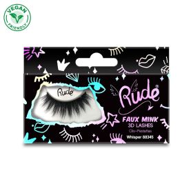 RUDE Essential Faux Mink 3D Lashes (Color: Whisper)