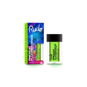 RUDE Freakin Fluorescence Face & Body Glitter (Color: Rave Wave)