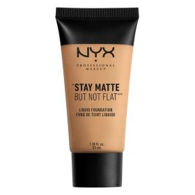 NYX Stay Matte But Not Flat Liquid Foundation (Color: Warm Beige)