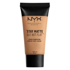 NYX Stay Matte But Not Flat Liquid Foundation (Color: Golden Beige)