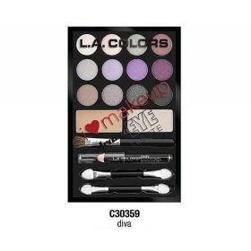 L.A. COLORS I Heart Makeup Drama Eye Palette (Color: Diva)